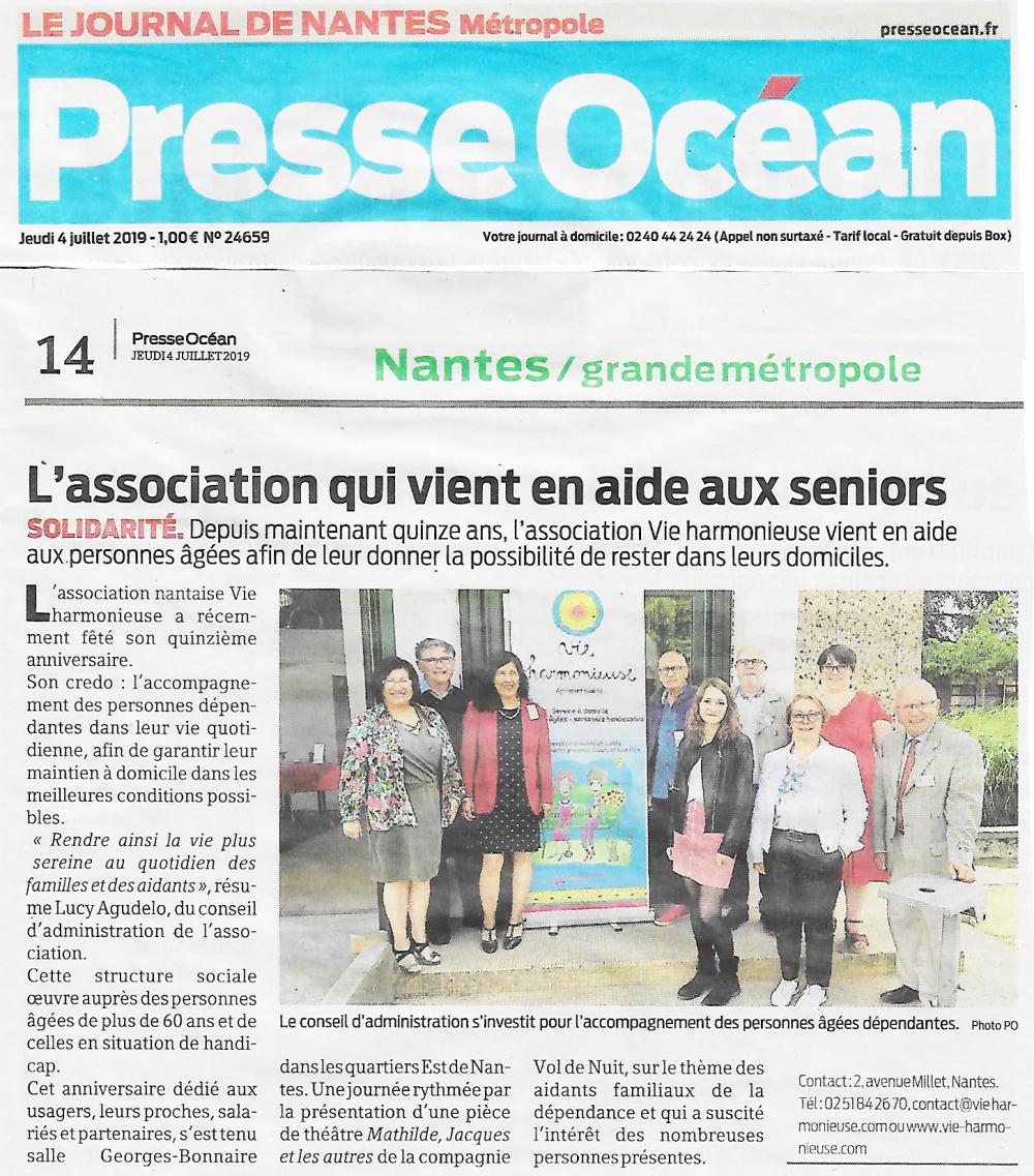 L'association qui vient en aide aux séniors - Fête des 15 ans
