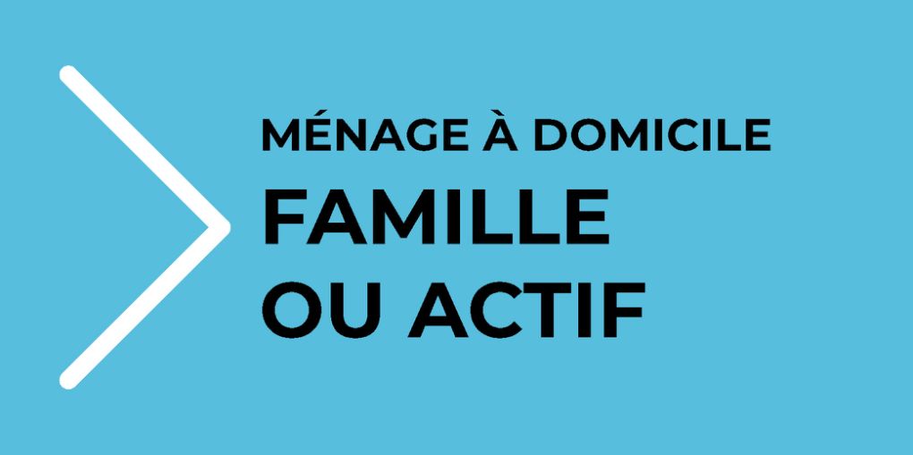 Ménage à domicile pour famille et actif